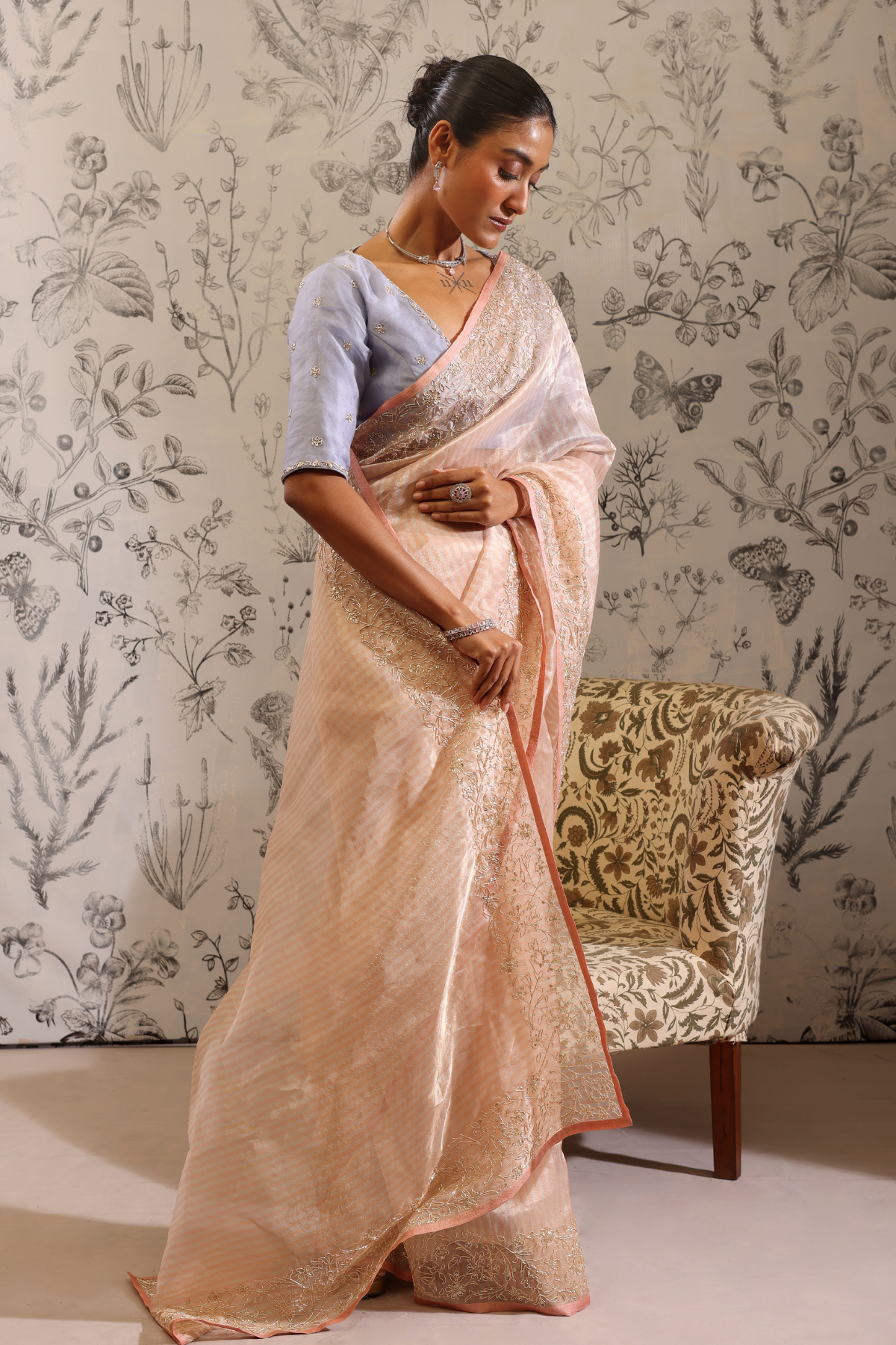 Saumana - Saree- Multicolor