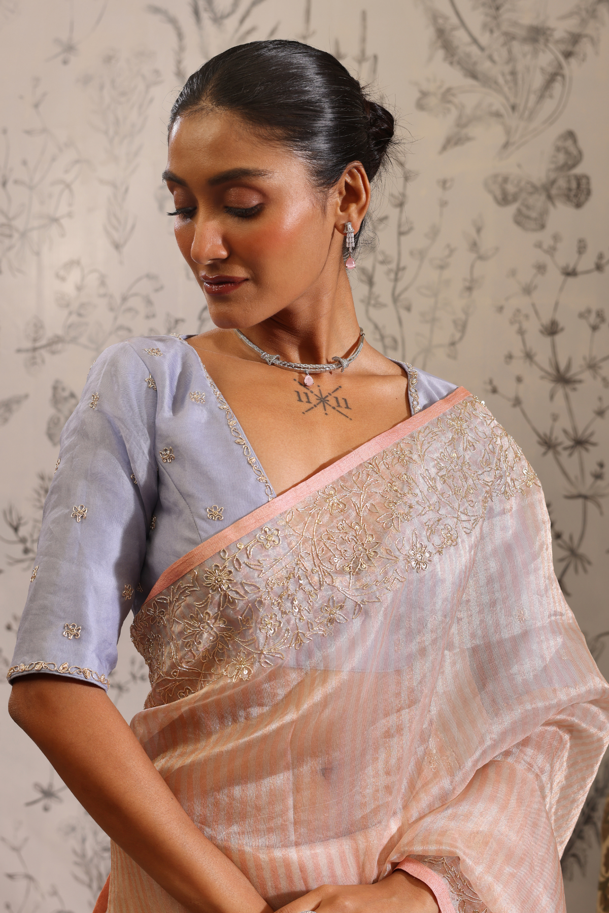 Saumana - Saree- Multicolor