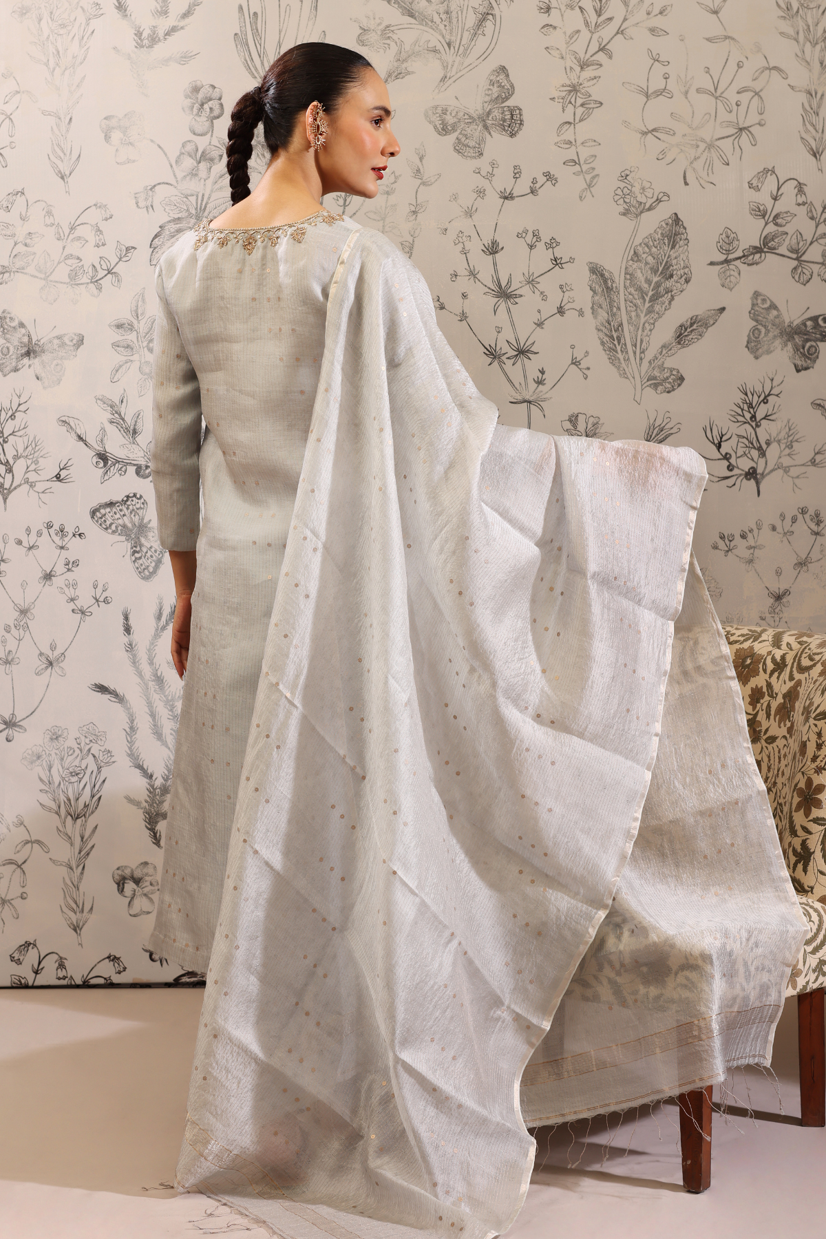 Padmini - Kurta Set- Blue