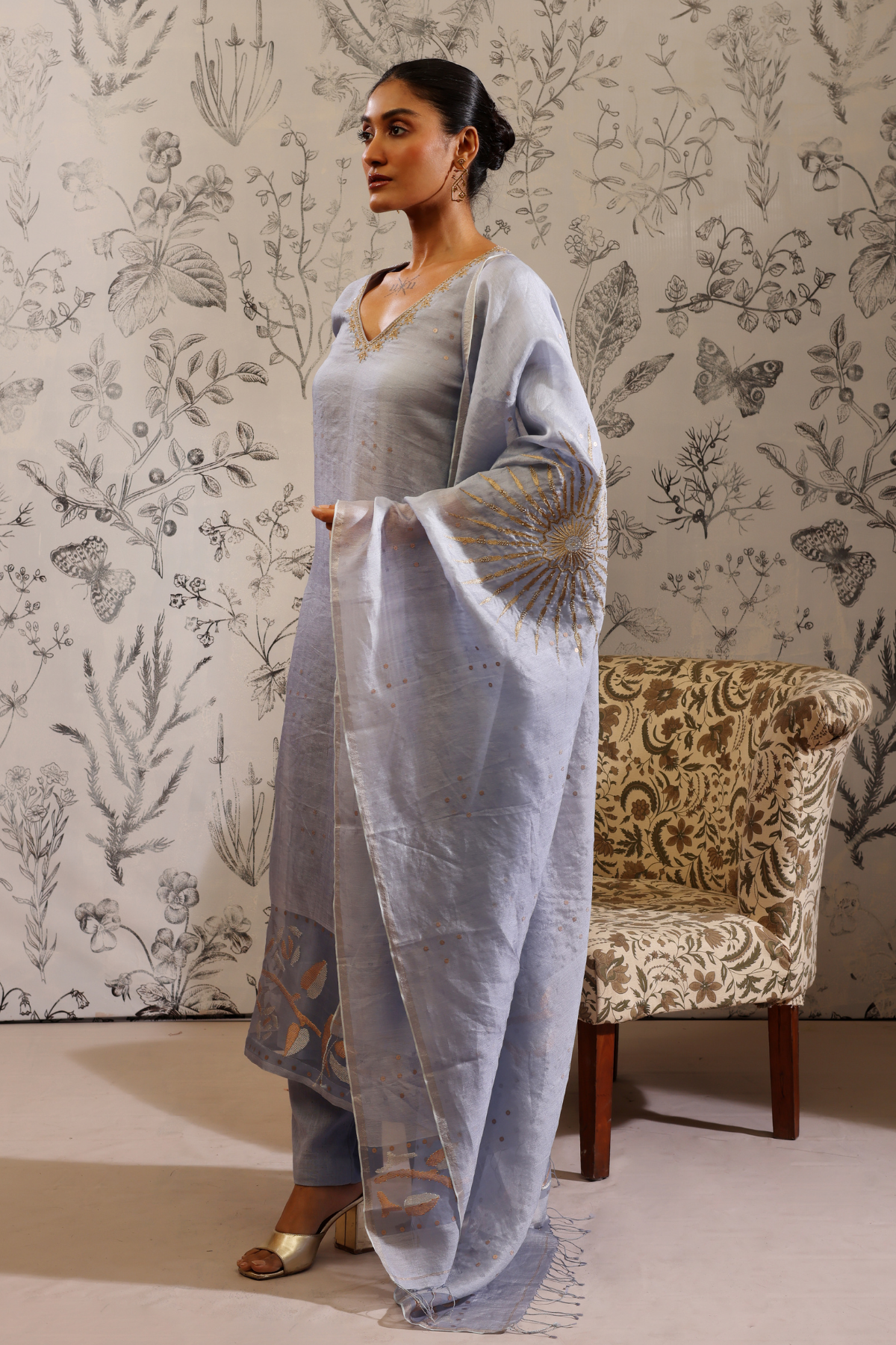 Udaya - Kurta Set- Blue