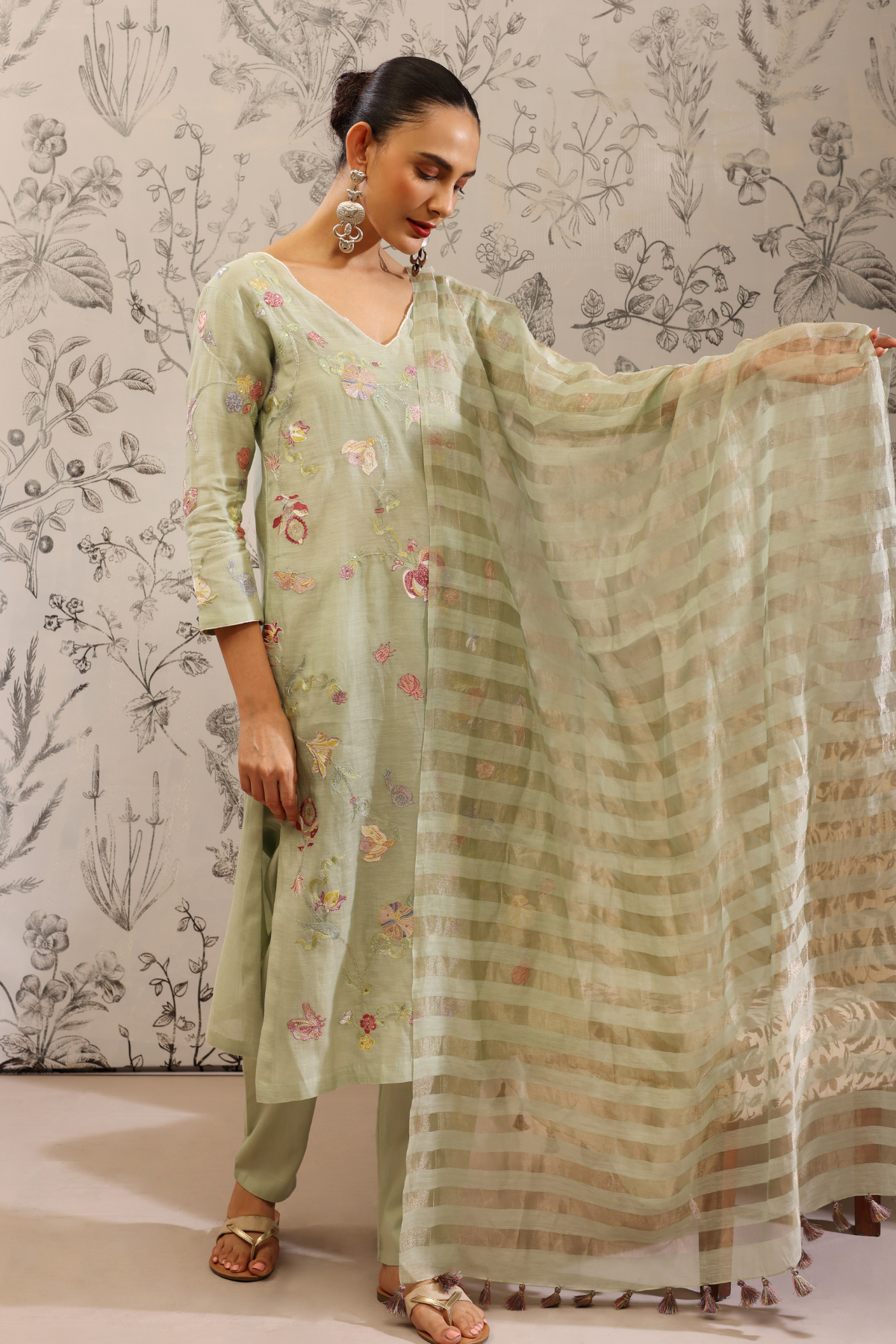 Harita - Kurta Set- Green