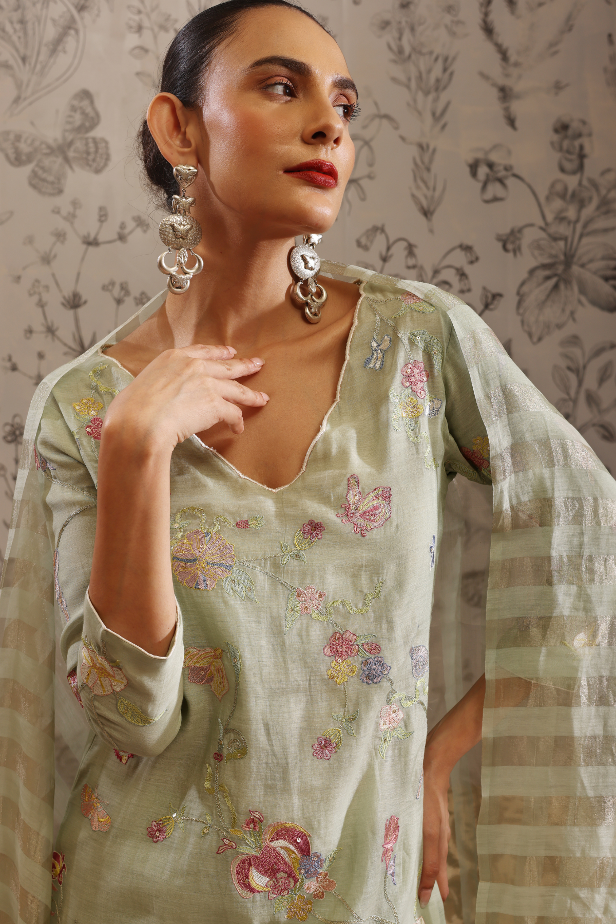 Harita - Kurta Set- Green