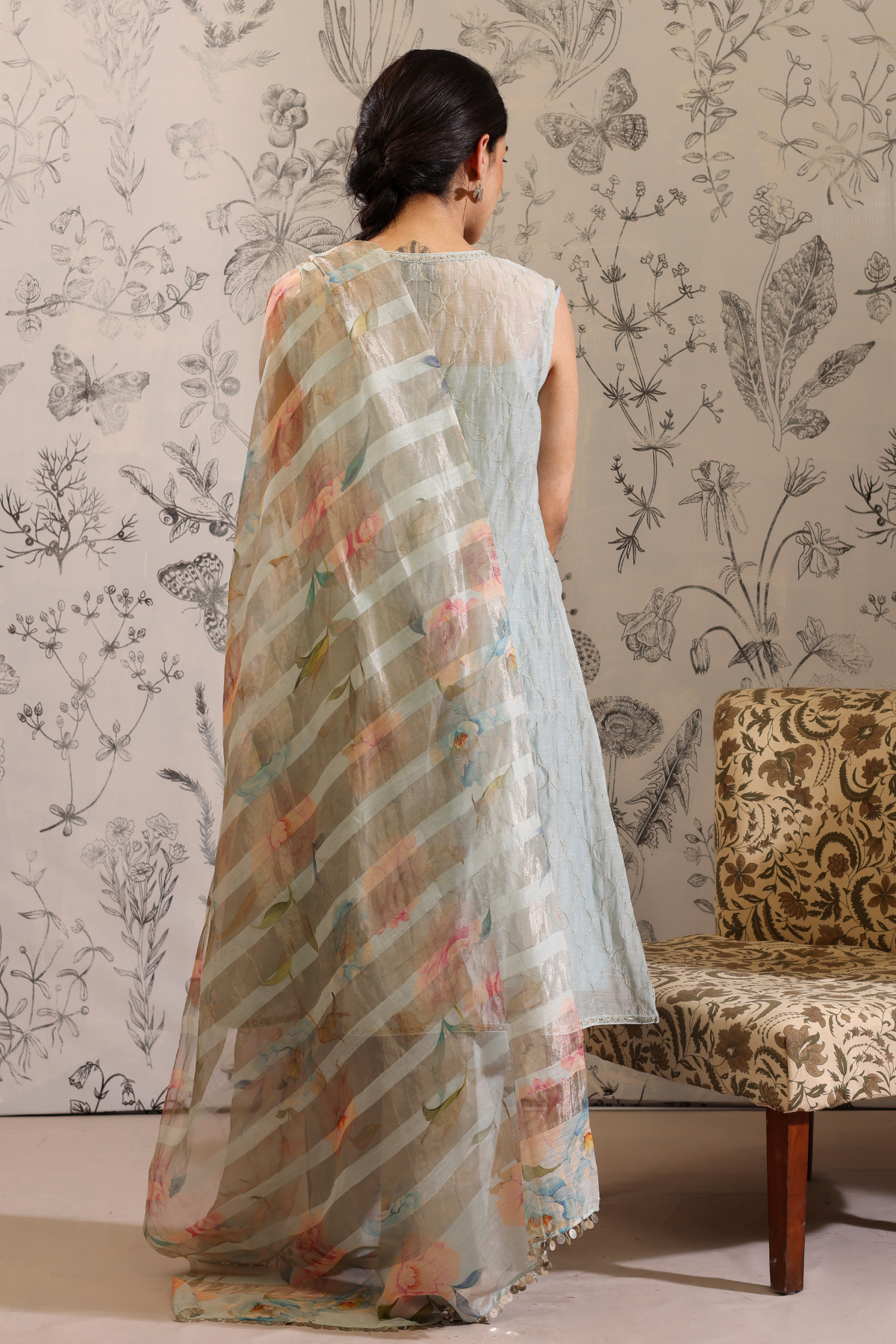 Makaranda - Kurta Set- Blue