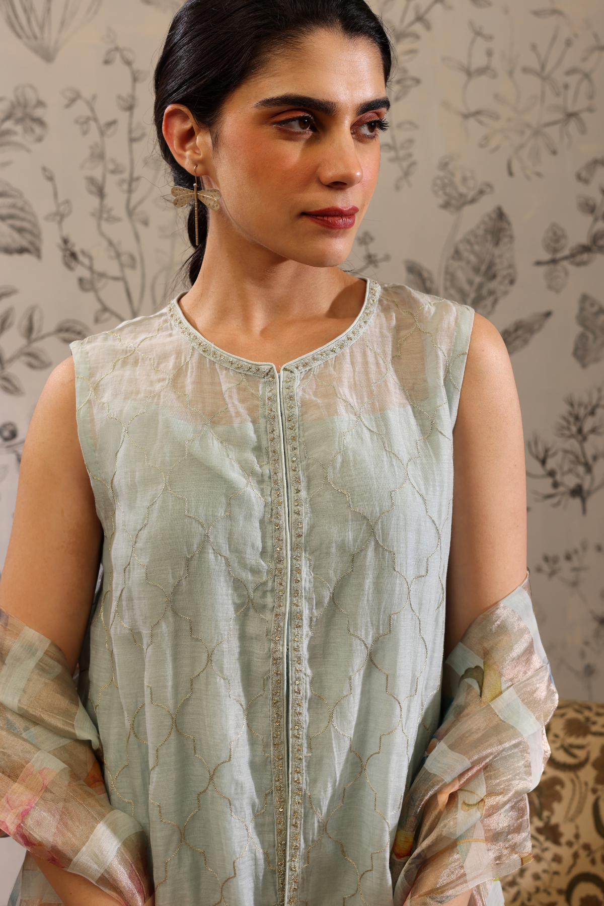 Makaranda - Kurta Set- Blue