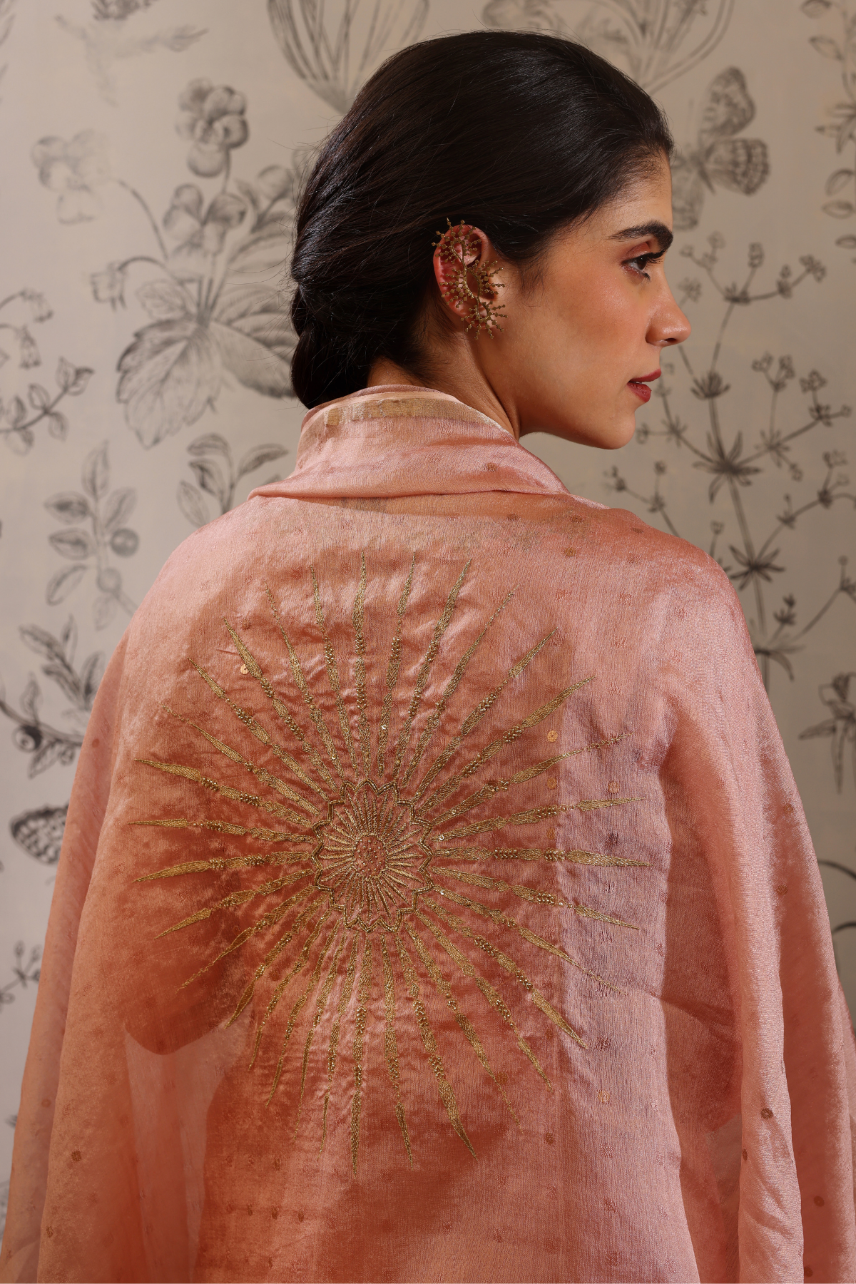 Udaya - Kurta Set- Old Rose