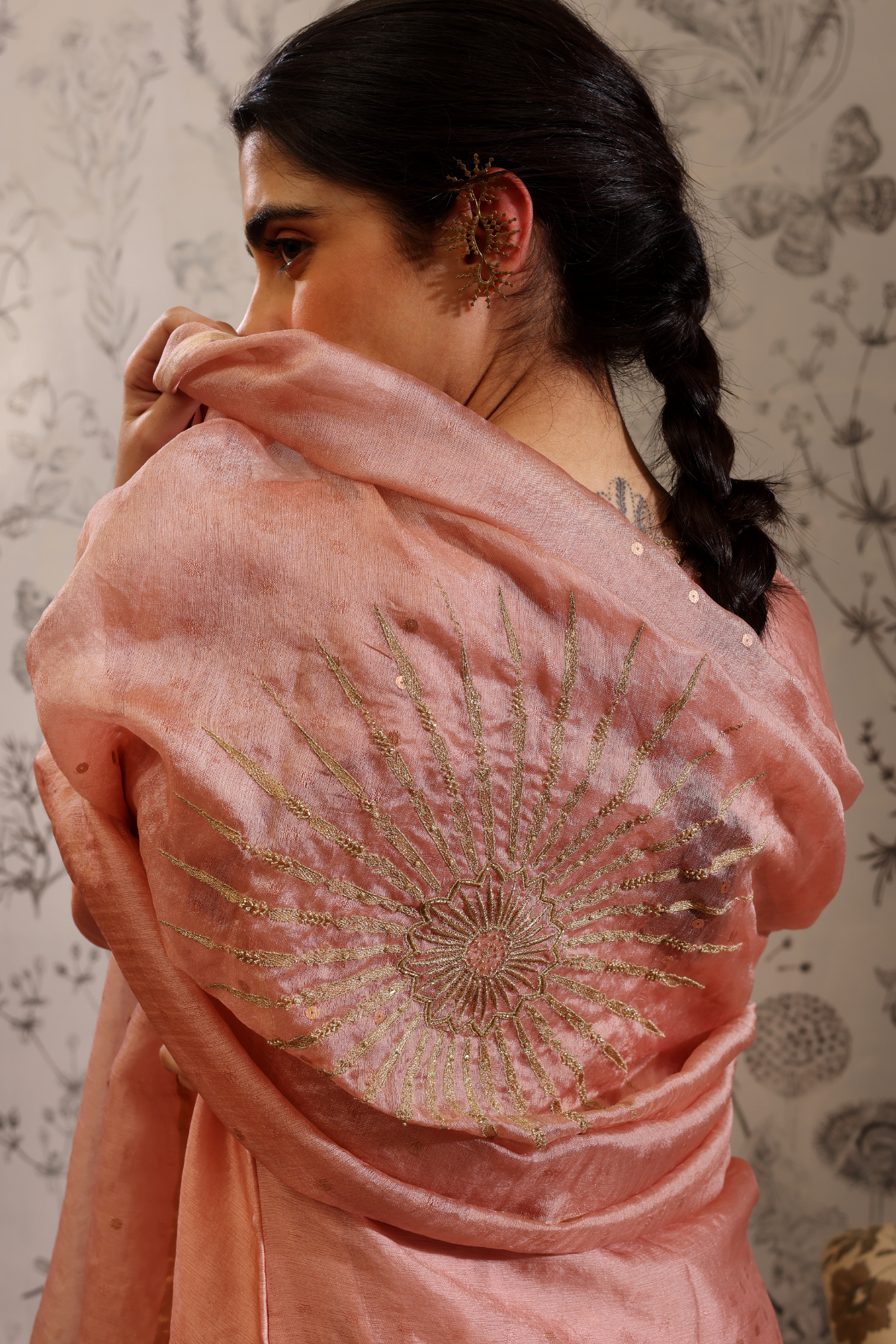Udaya - Kurta Set- Old Rose