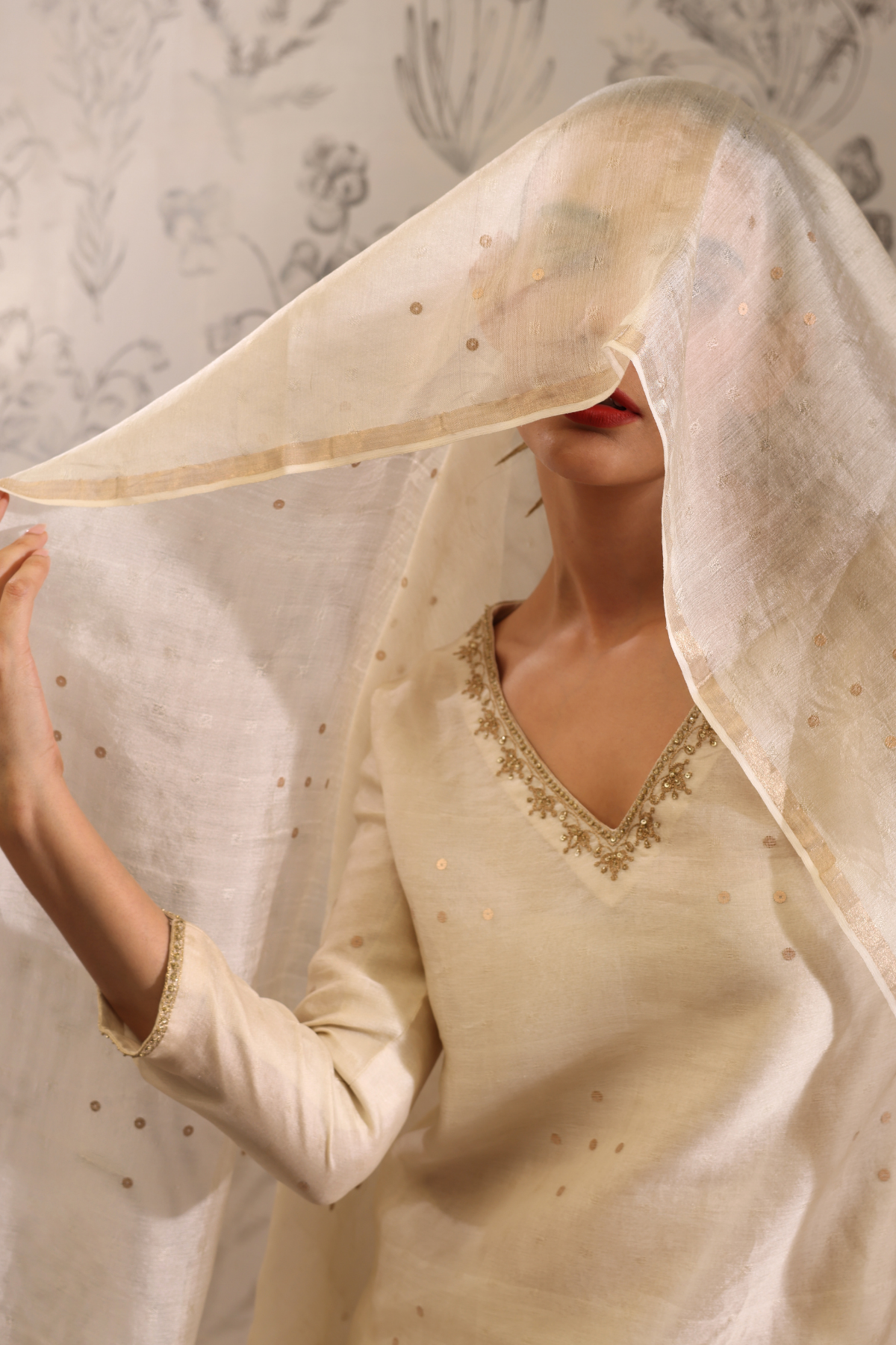Udaya - Kurta Set- Off White