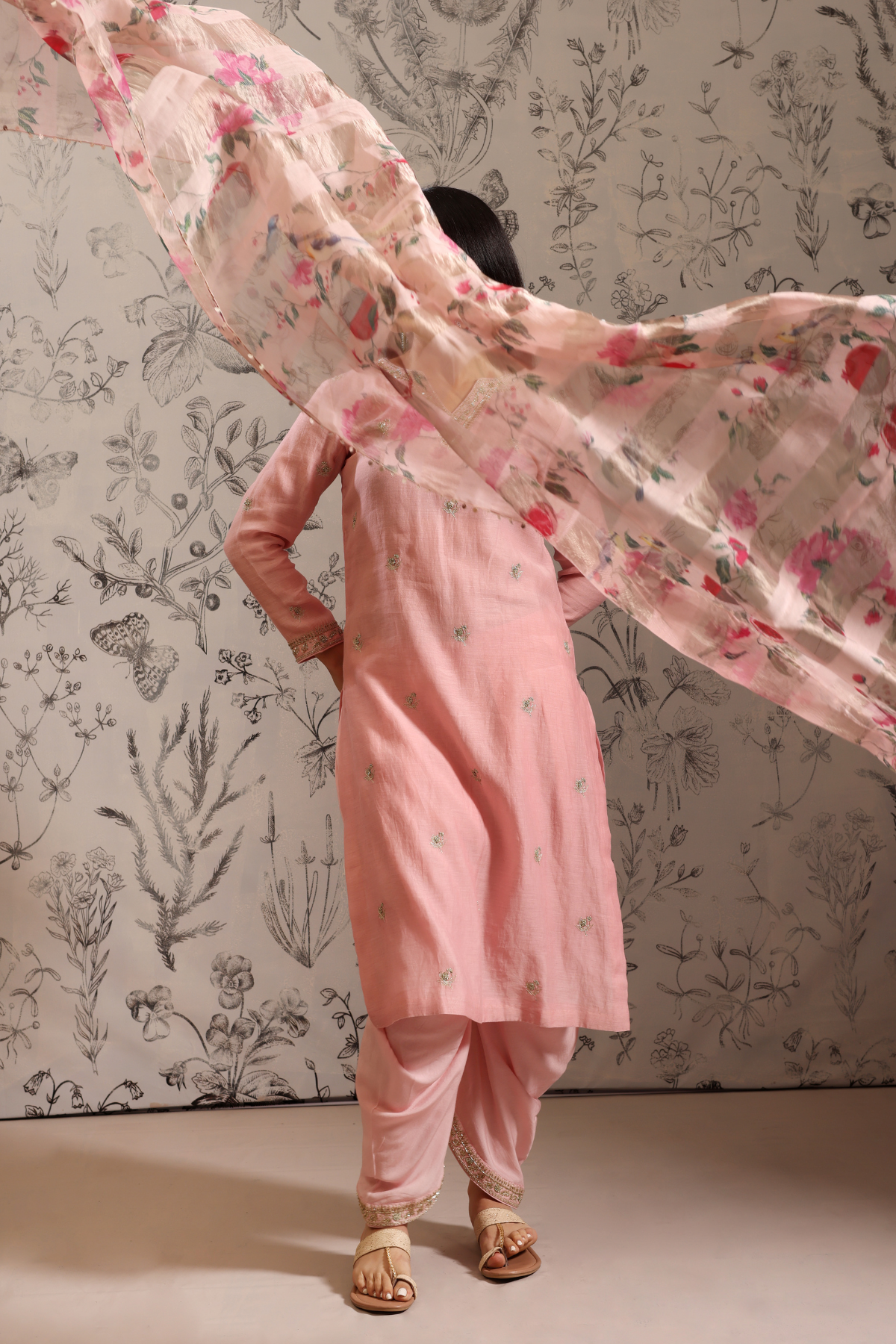 Anaar - Kurta Set- Pink