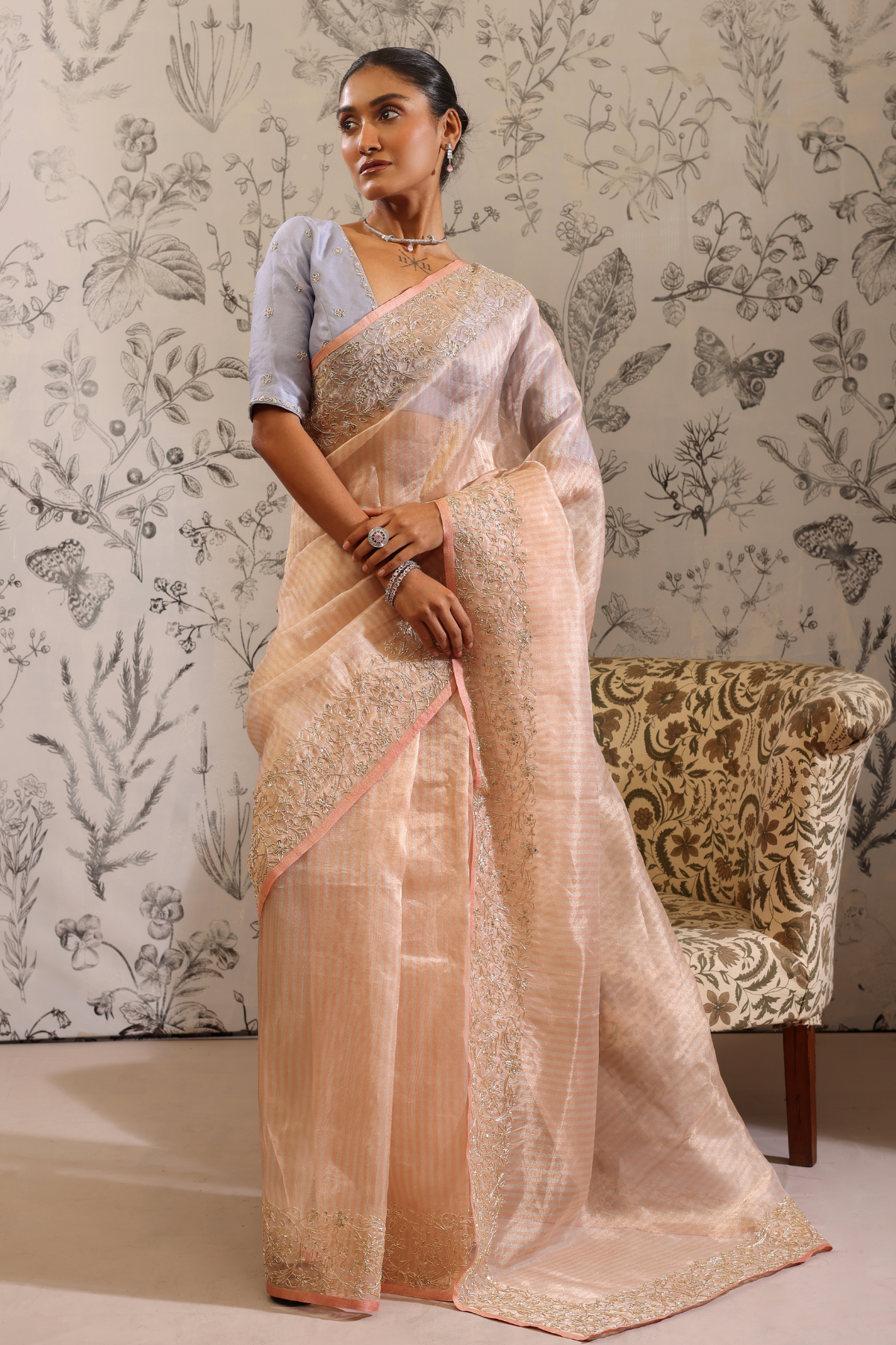 Saumana - Saree- Multicolor