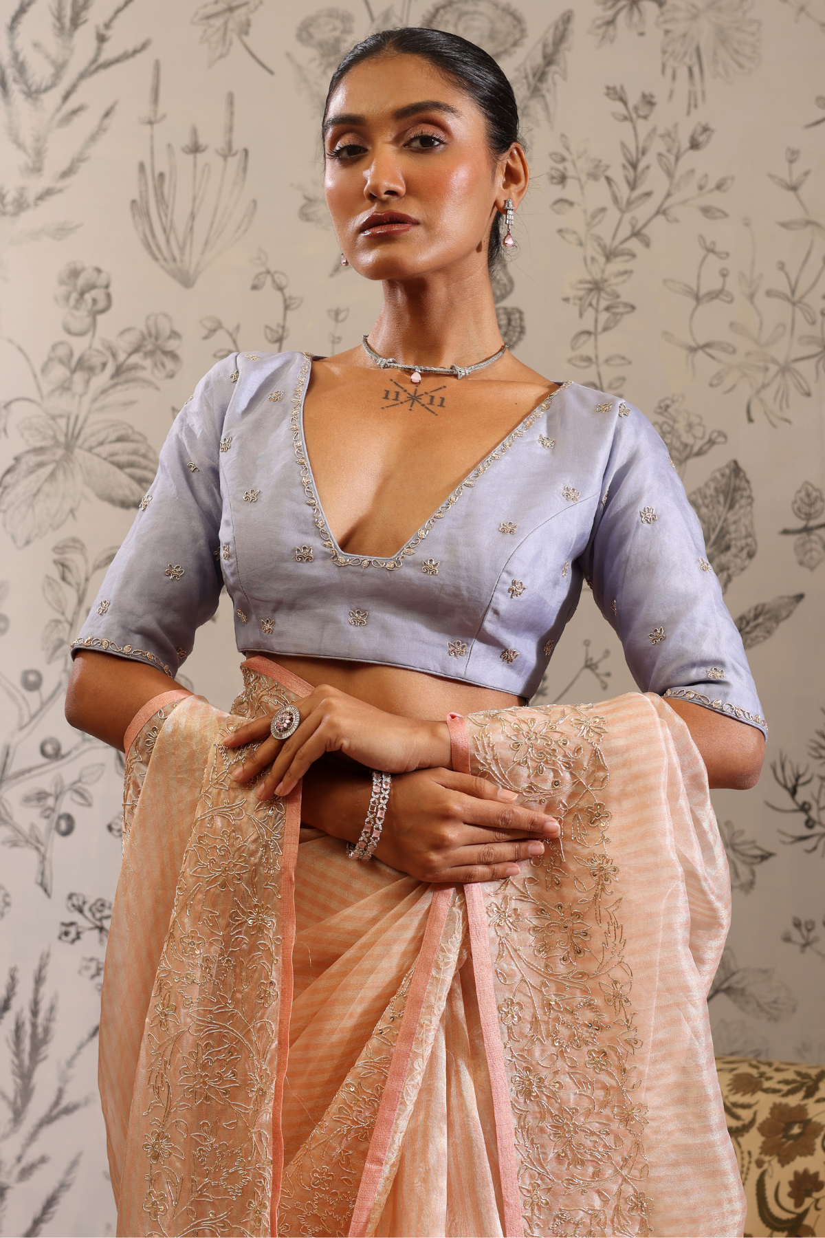 Saumana - Blouse- Blue