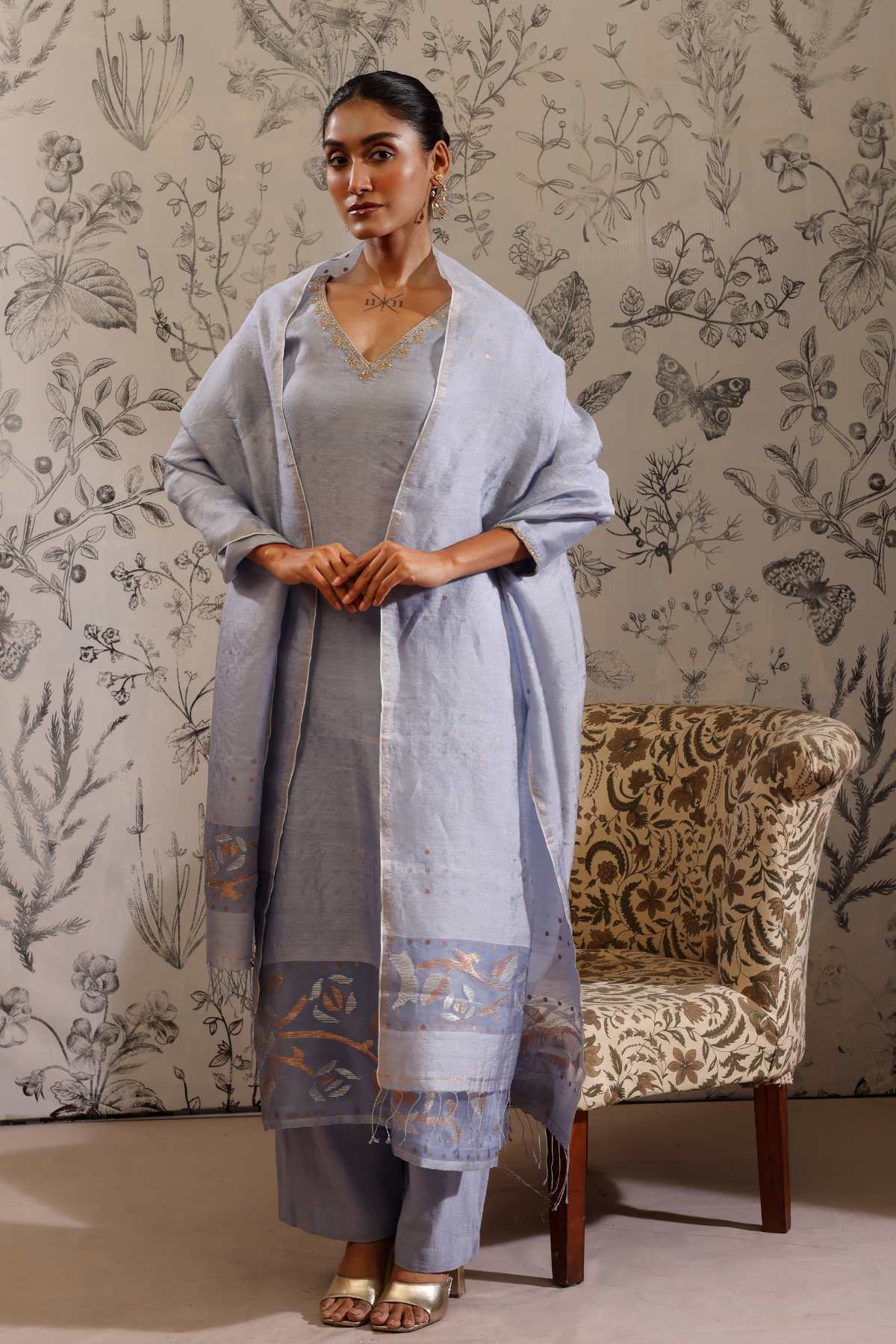 Udaya - Kurta Set- Blue