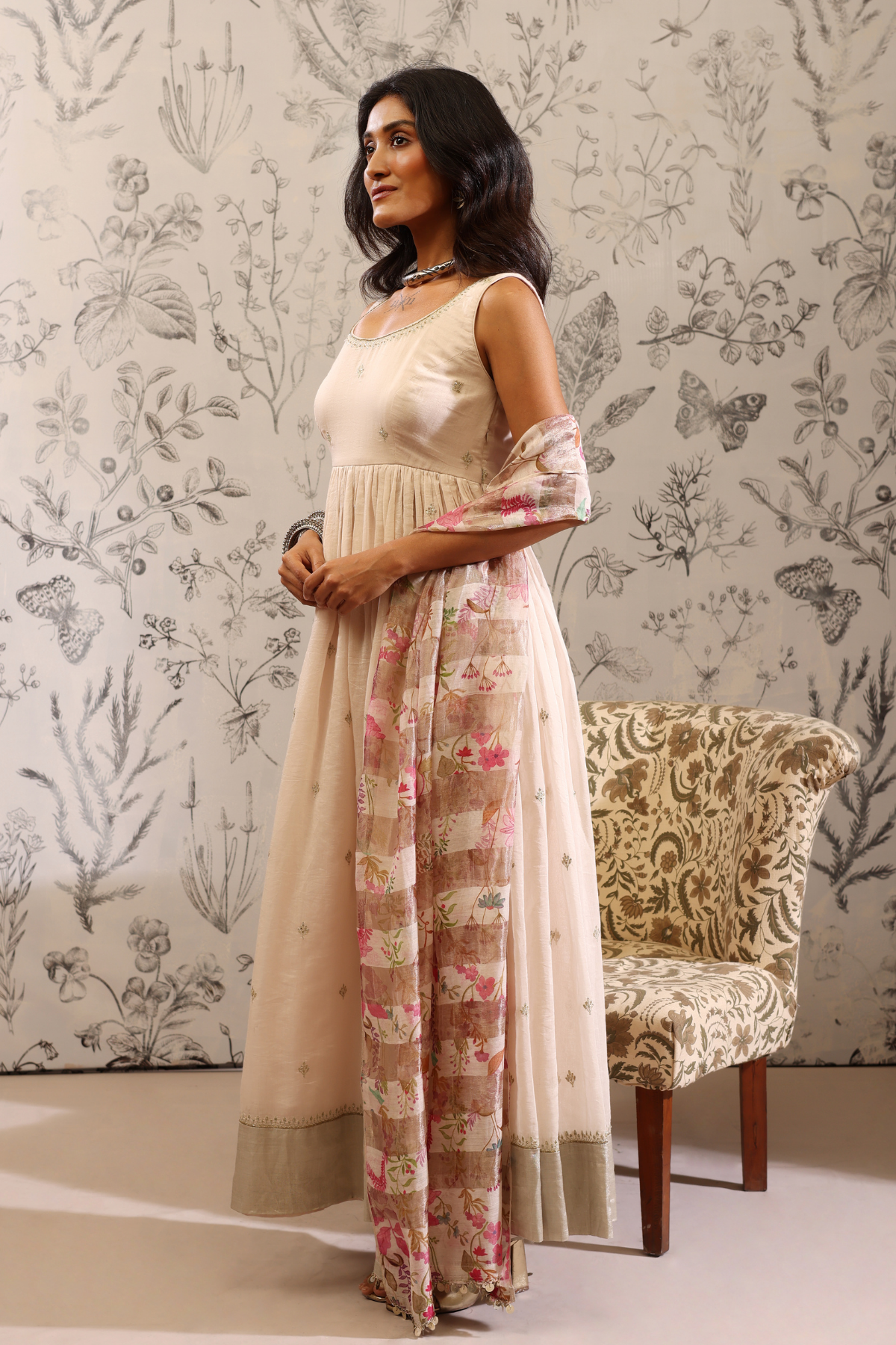 Aparajita - Kurta Set- White