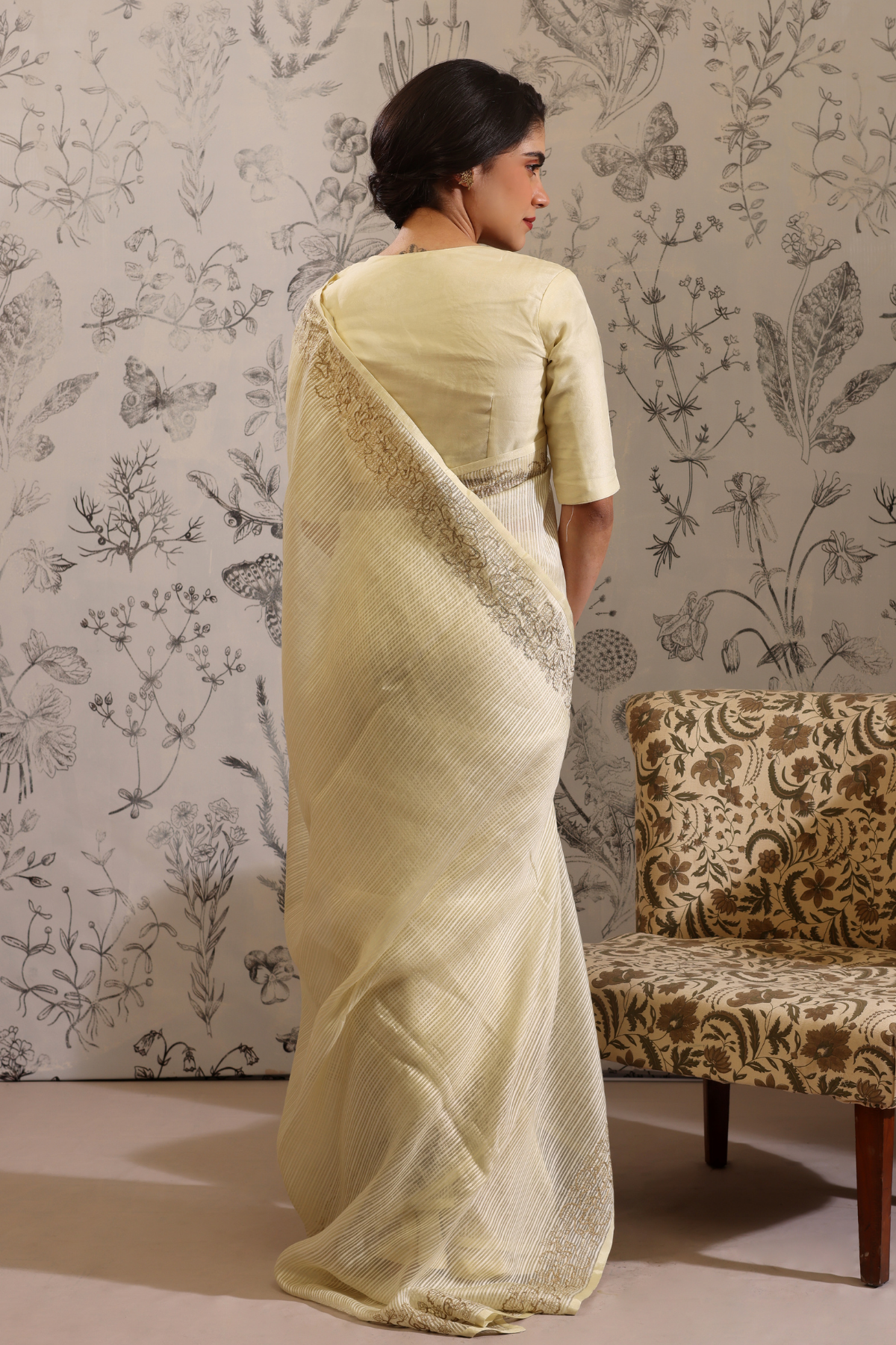 Jhilika - Blouse- Yellow