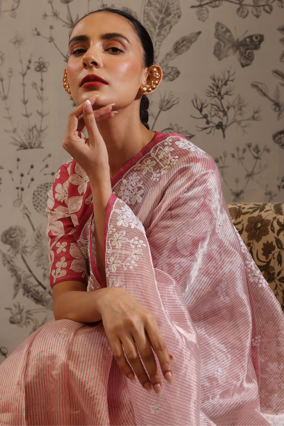 Plaksha - Saree- Multicolor
