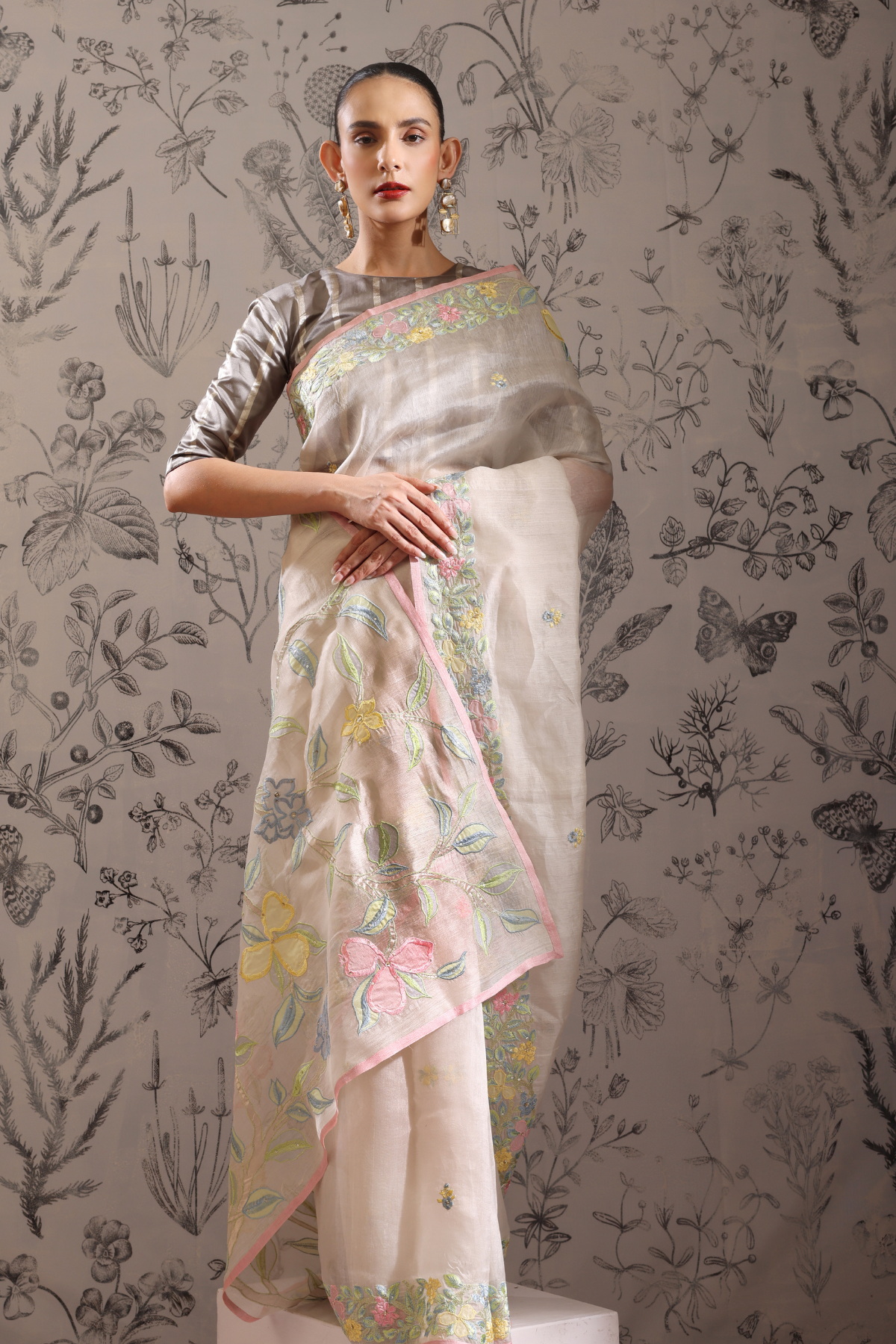 Latika - Saree- Multicolor