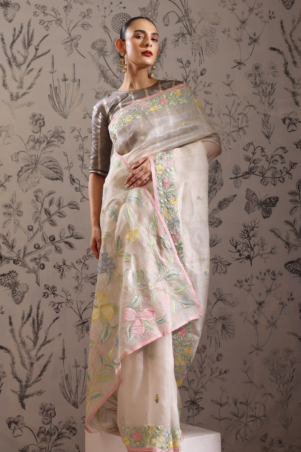 Latika - Saree- Multicolor