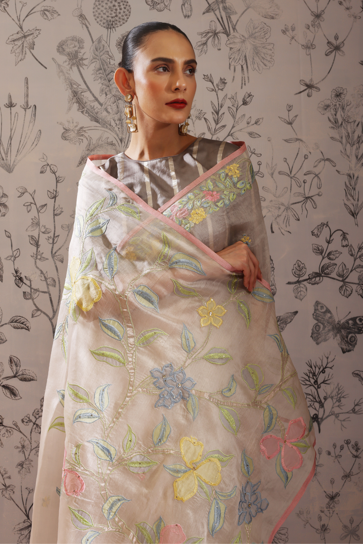 Latika - Saree- Multicolor