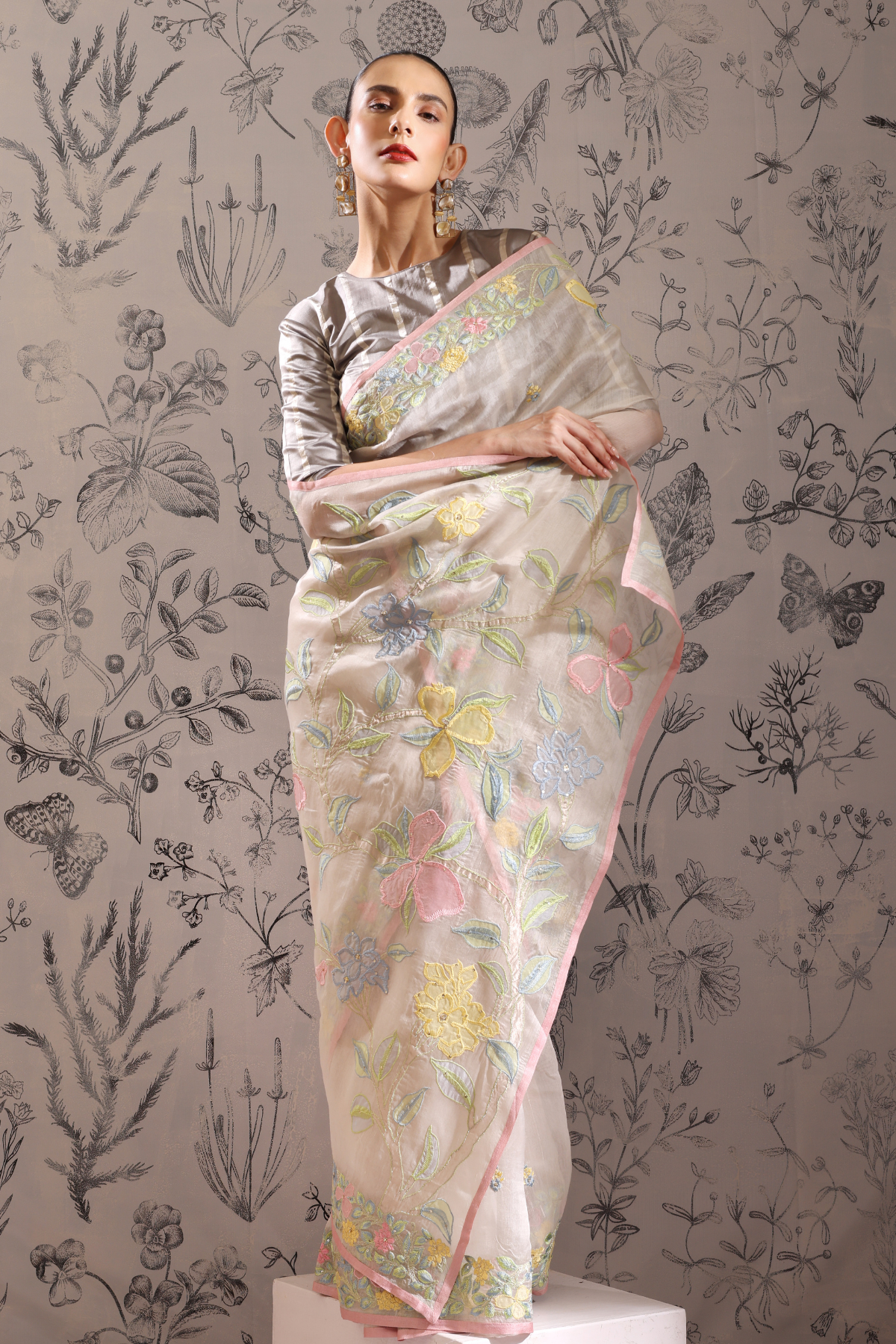 Latika - Saree- Multicolor