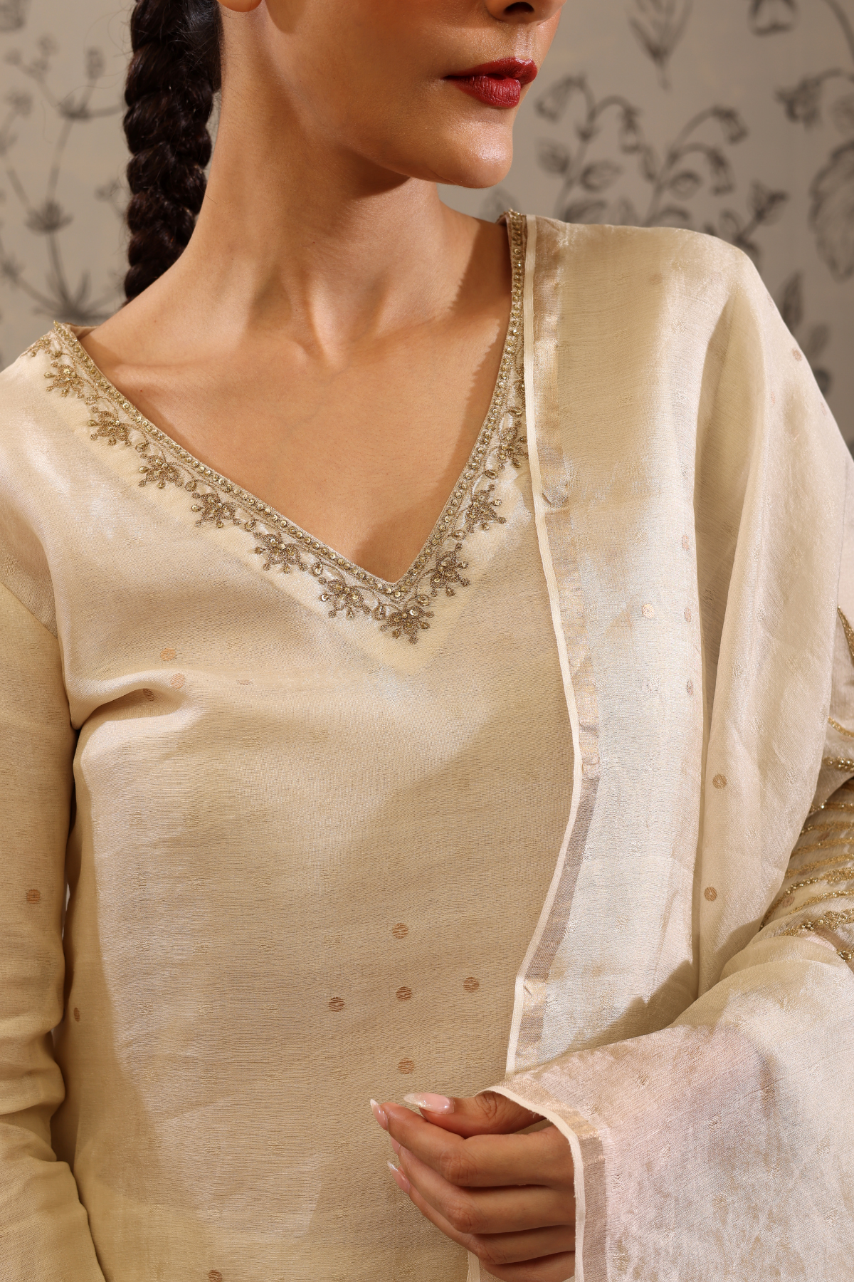 Udaya - Kurta Set- Off White