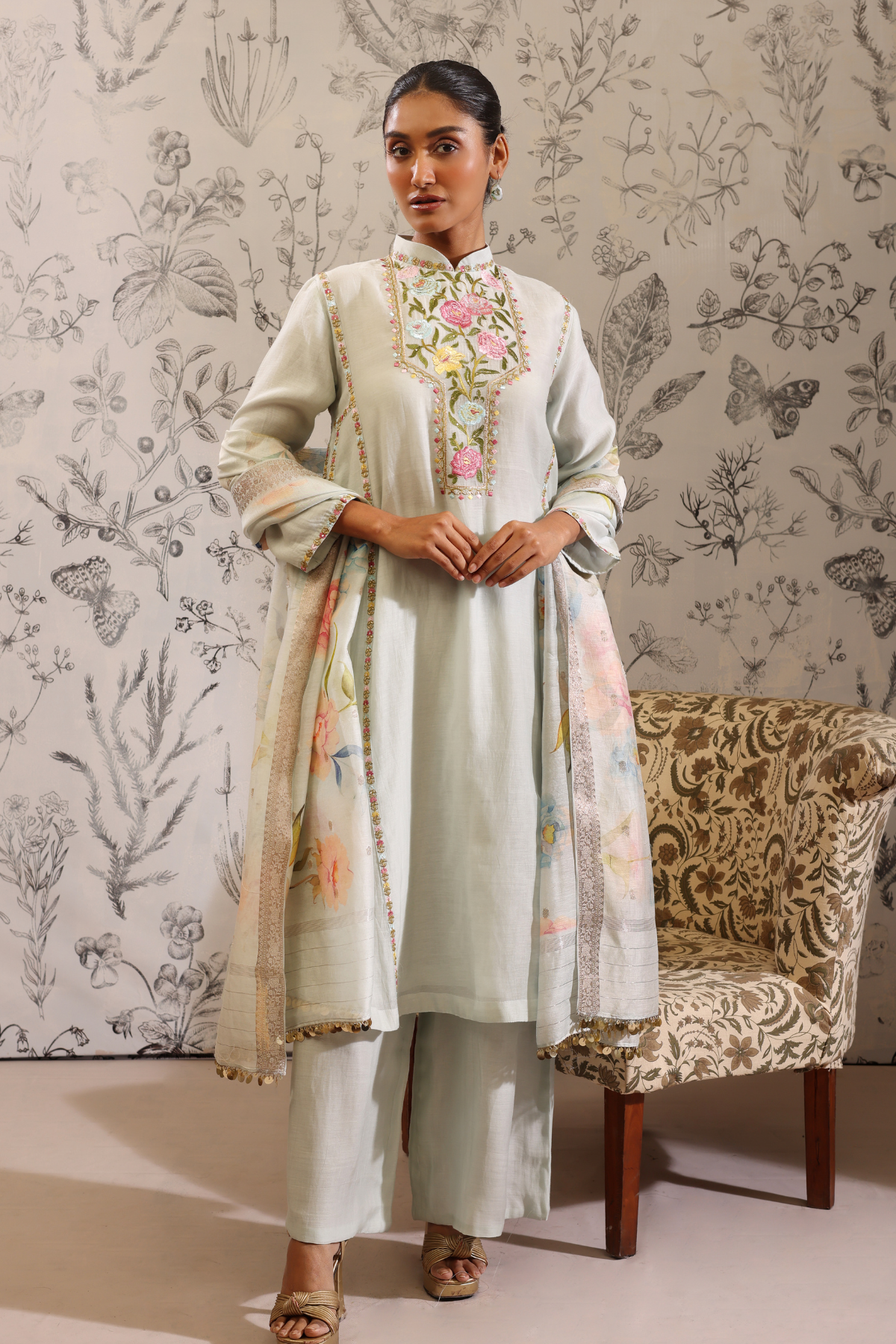 Paatala - Kurta Set- Blue