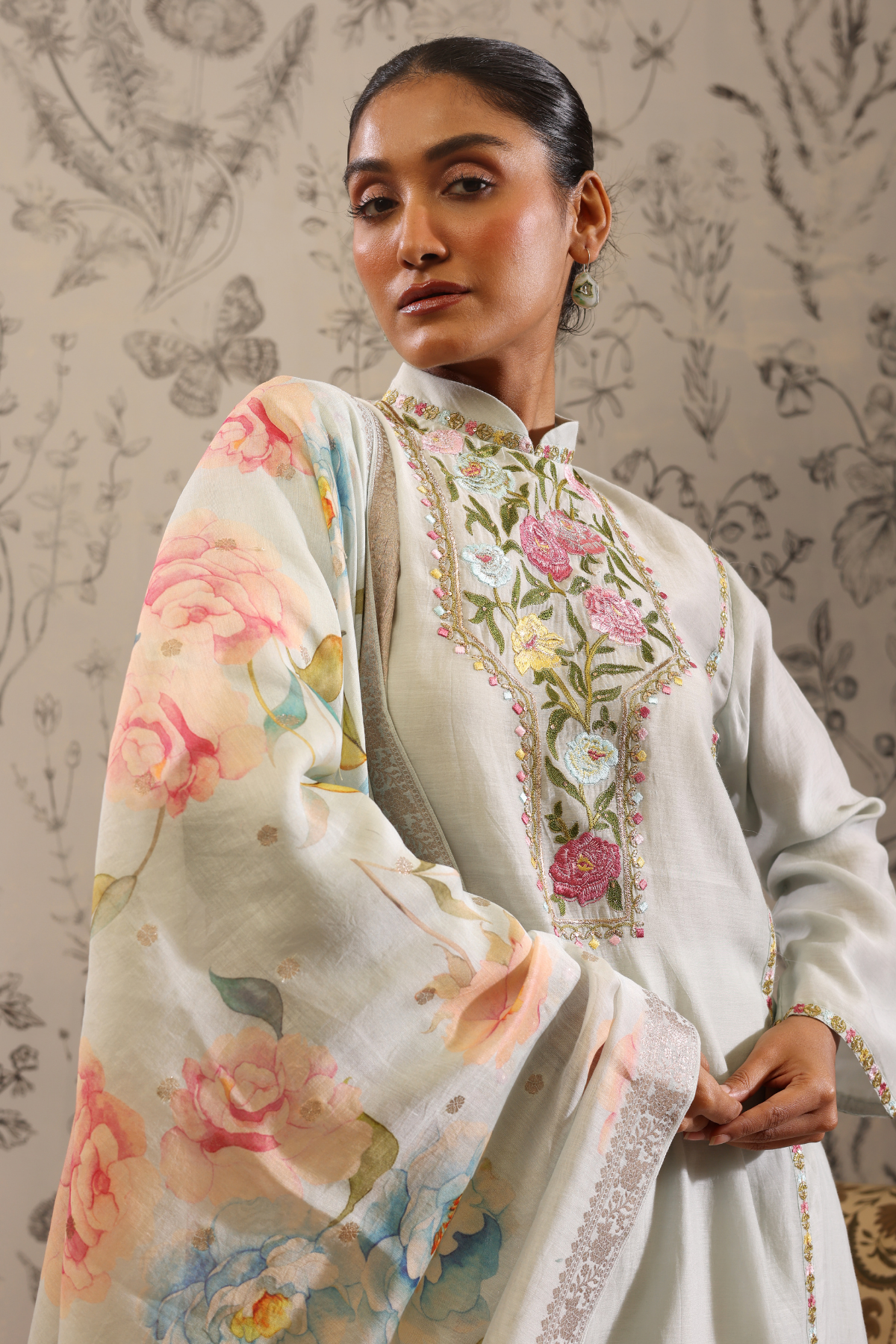 Paatala - Kurta Set- Blue