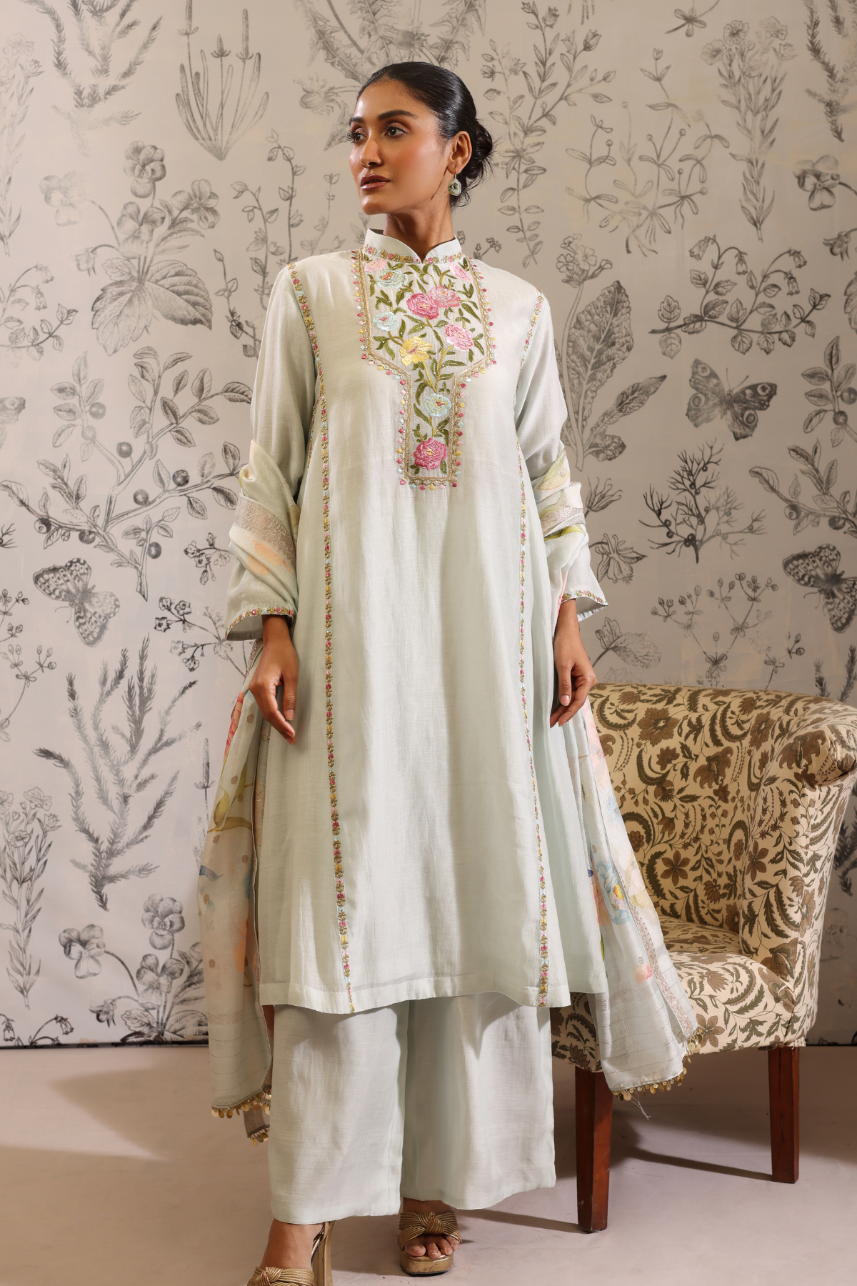 Paatala - Kurta Set- Blue