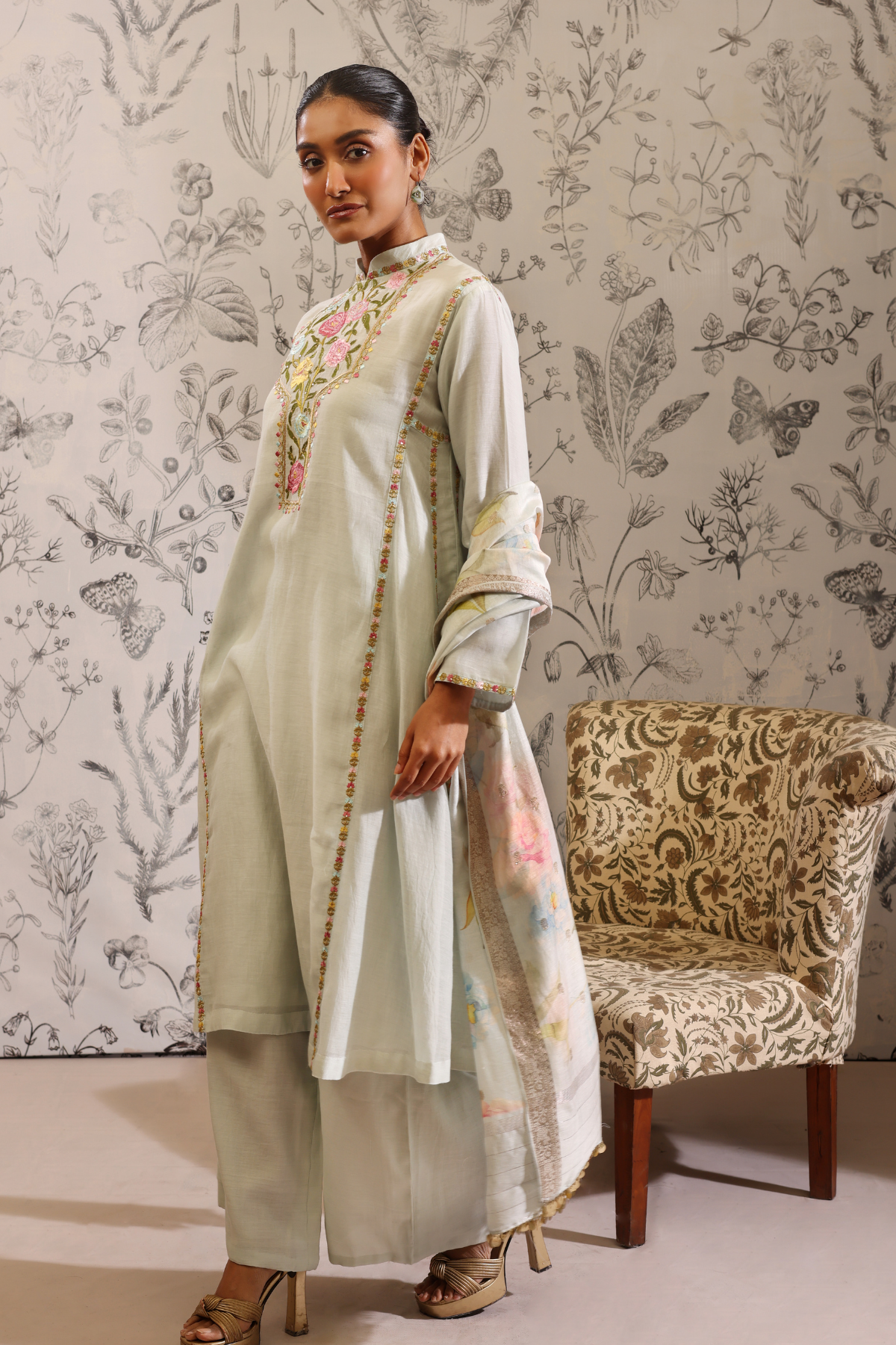 Paatala - Kurta Set- Blue