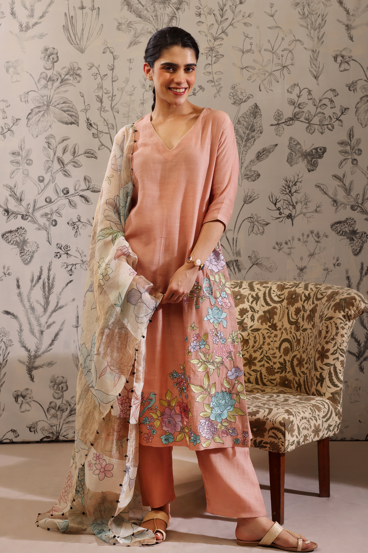 Vakya - Kurta Set- Multicolor