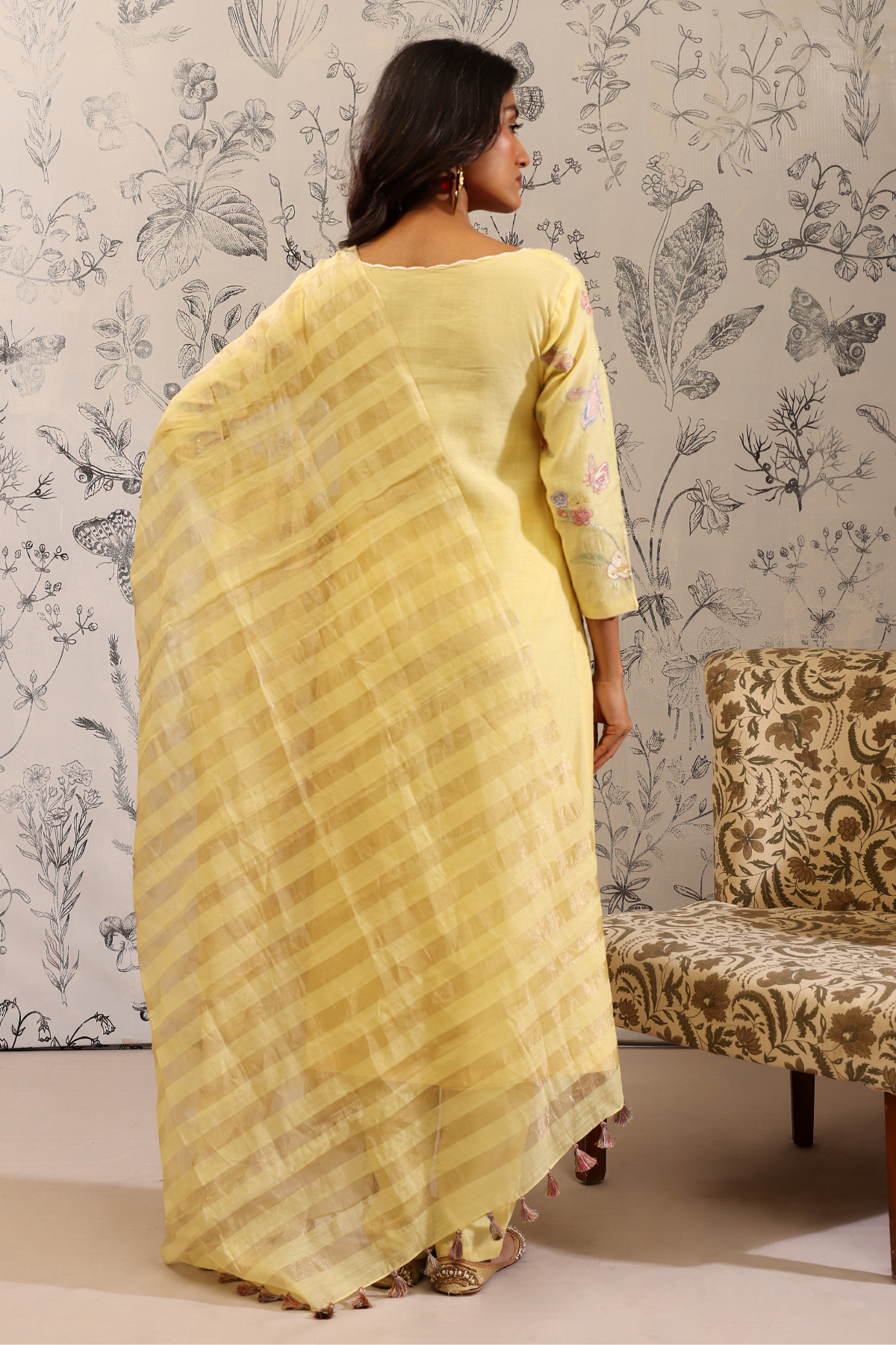 Harita - Kurta Set- Yellow