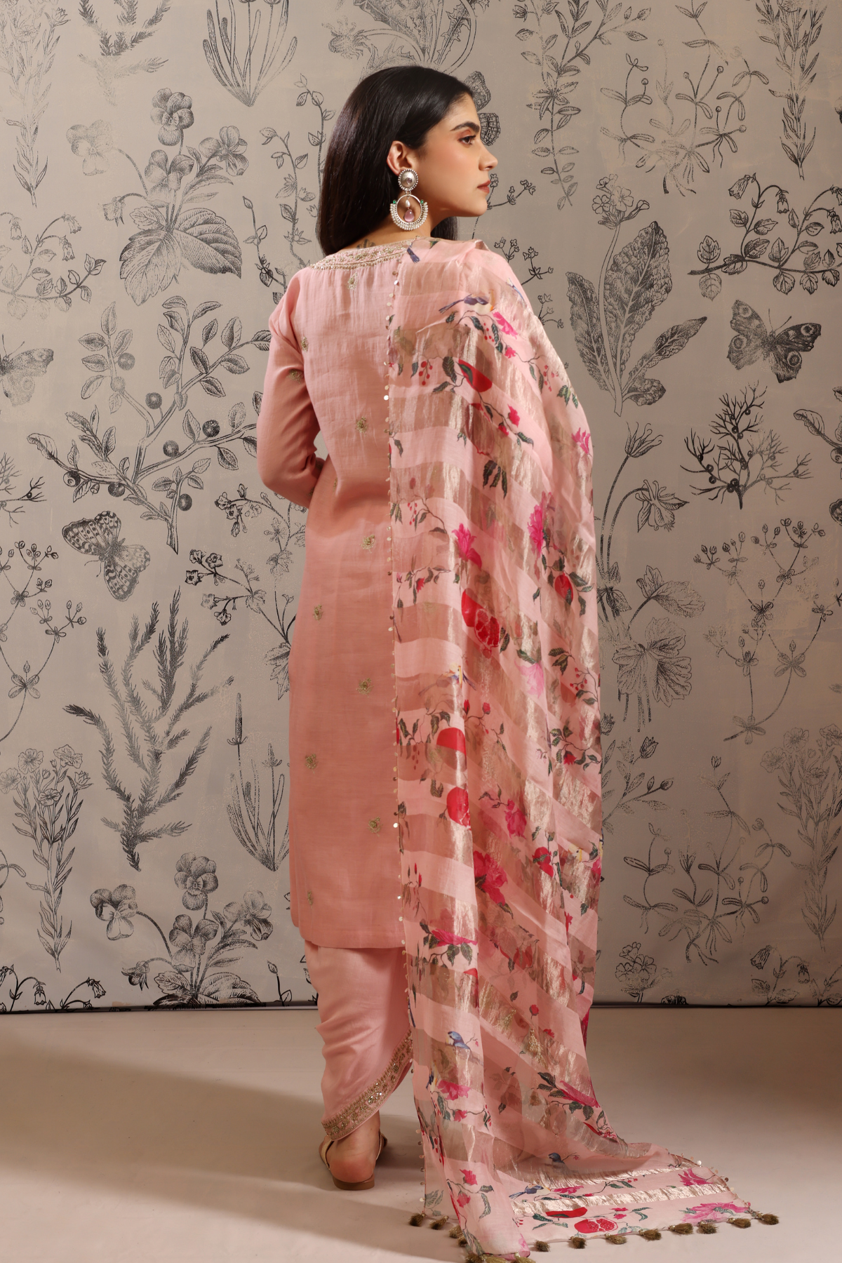 Anaar - Kurta Set- Pink