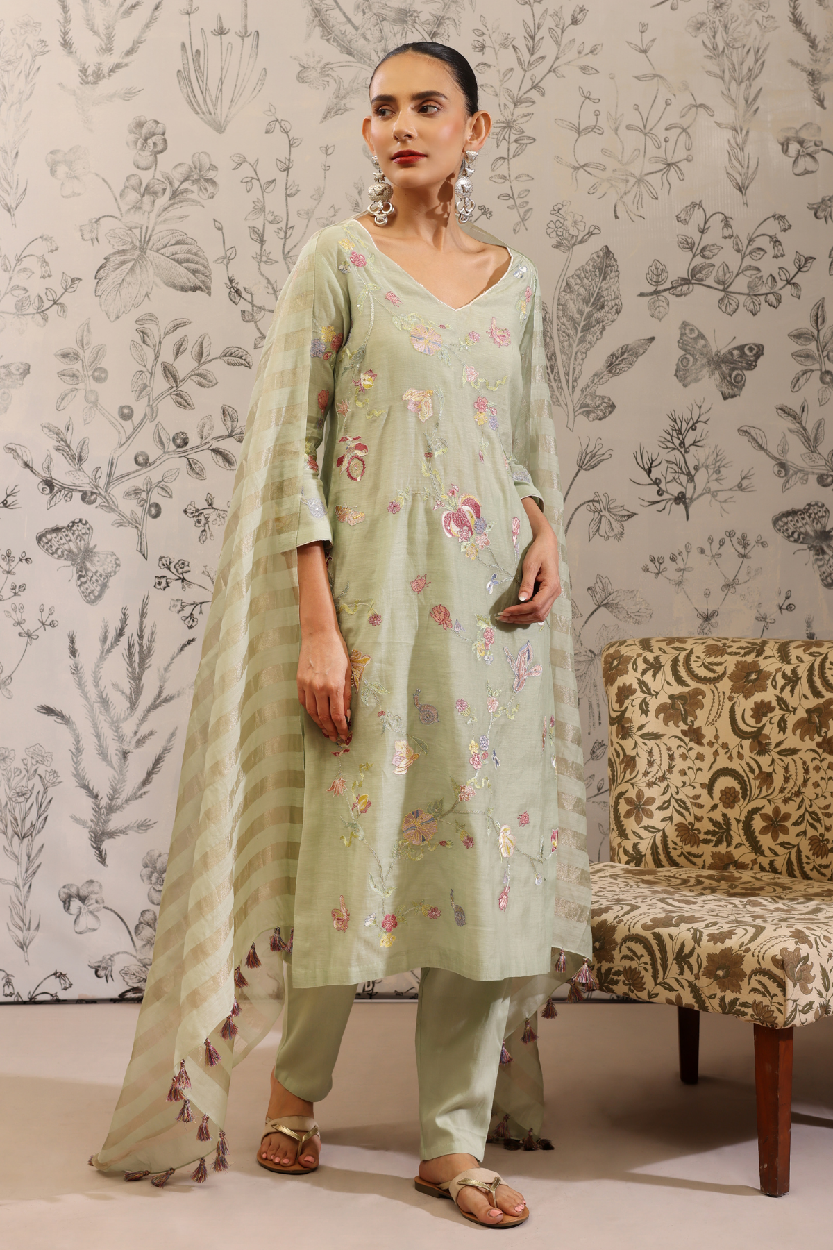 Harita - Kurta Set- Green