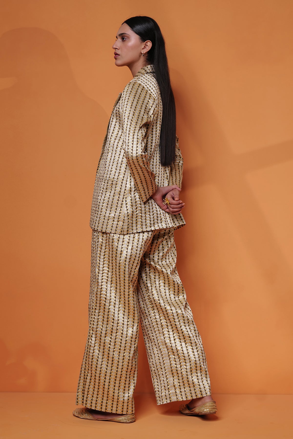 Zareen : Gold - Jacket