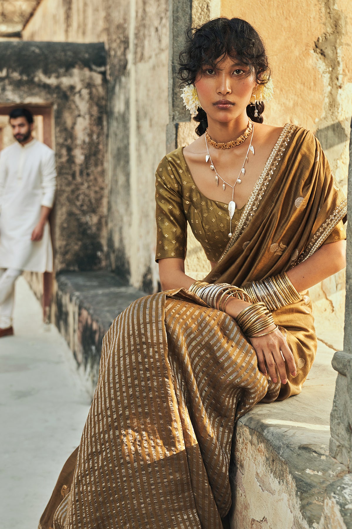 Afra Saree Set