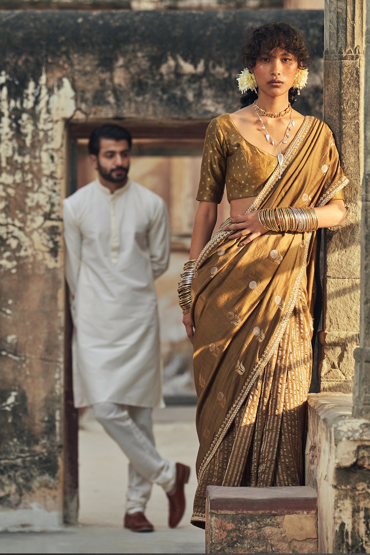 Afra Saree Set