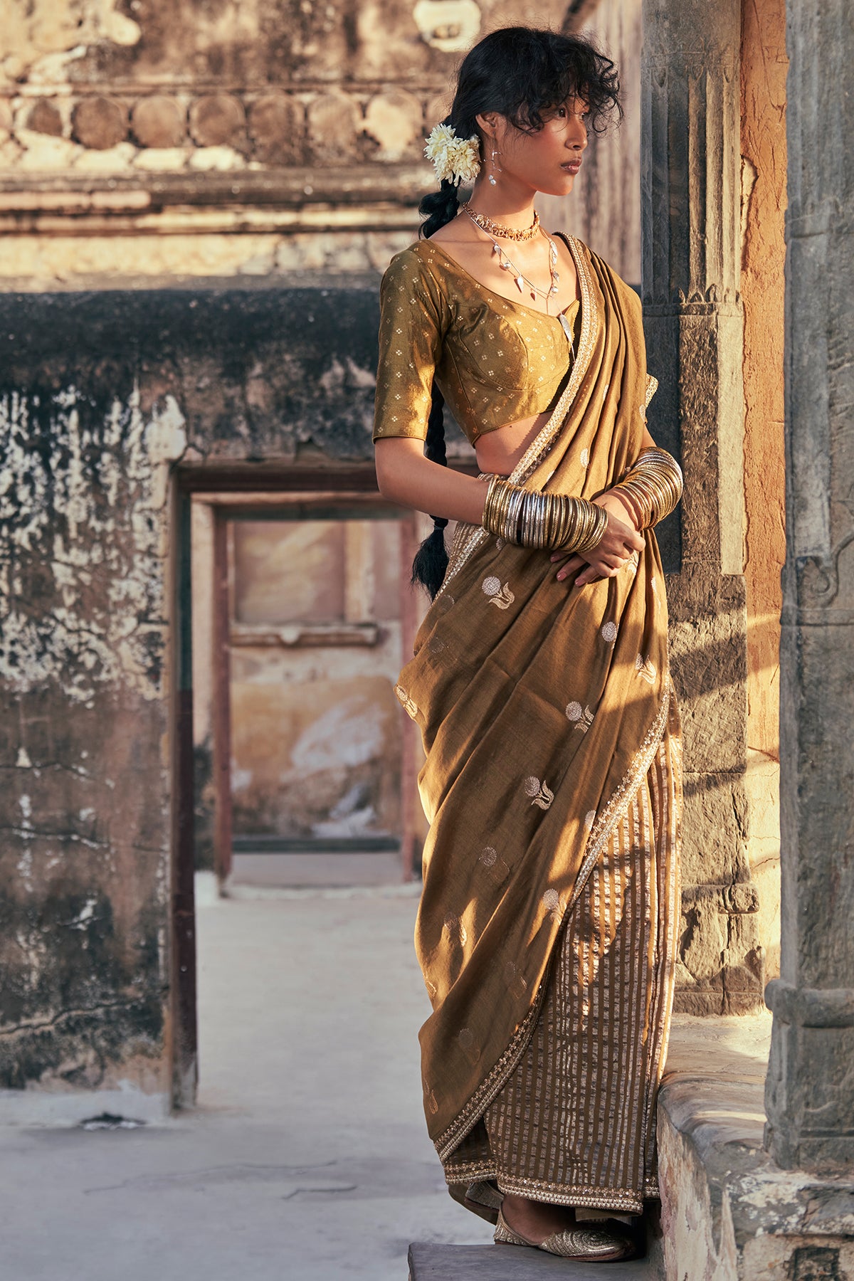Afra Saree Set