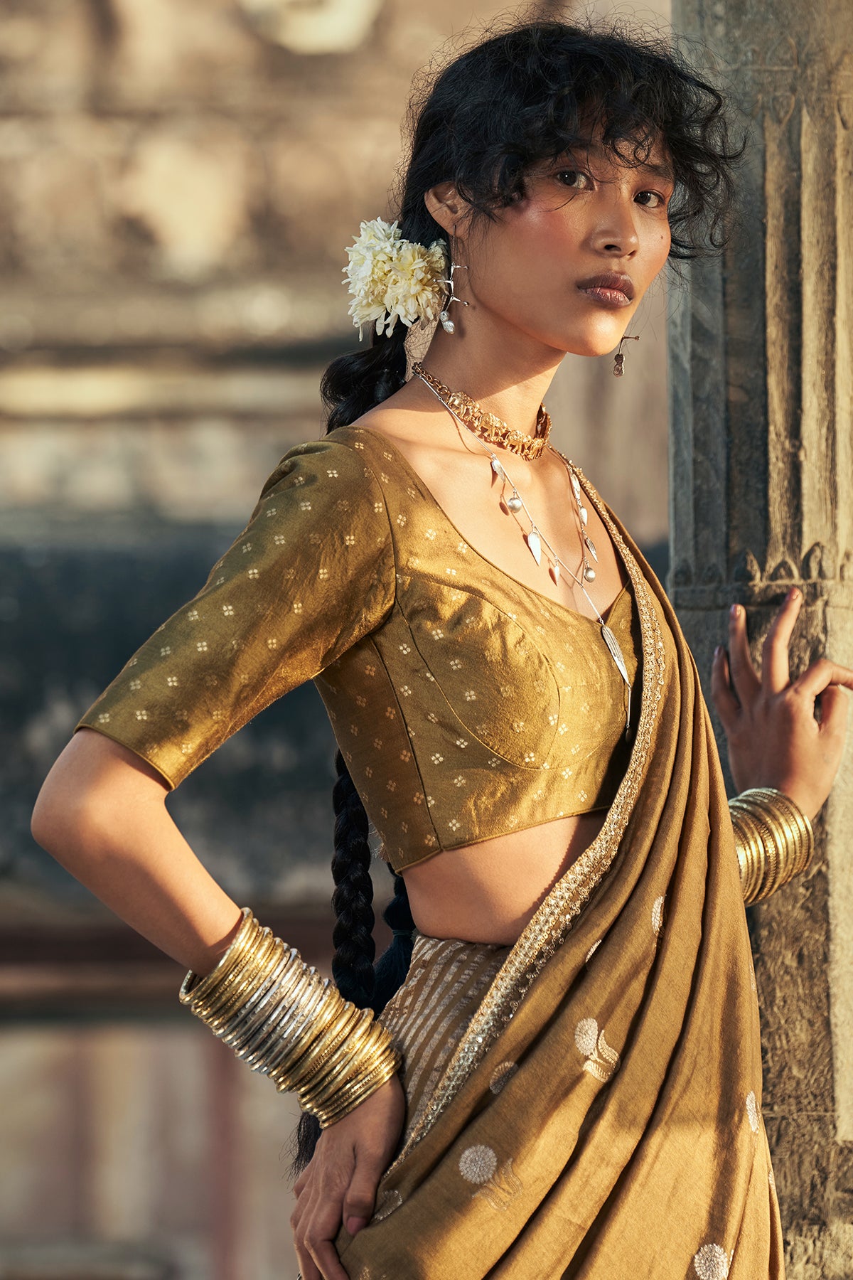 Afra Saree Set